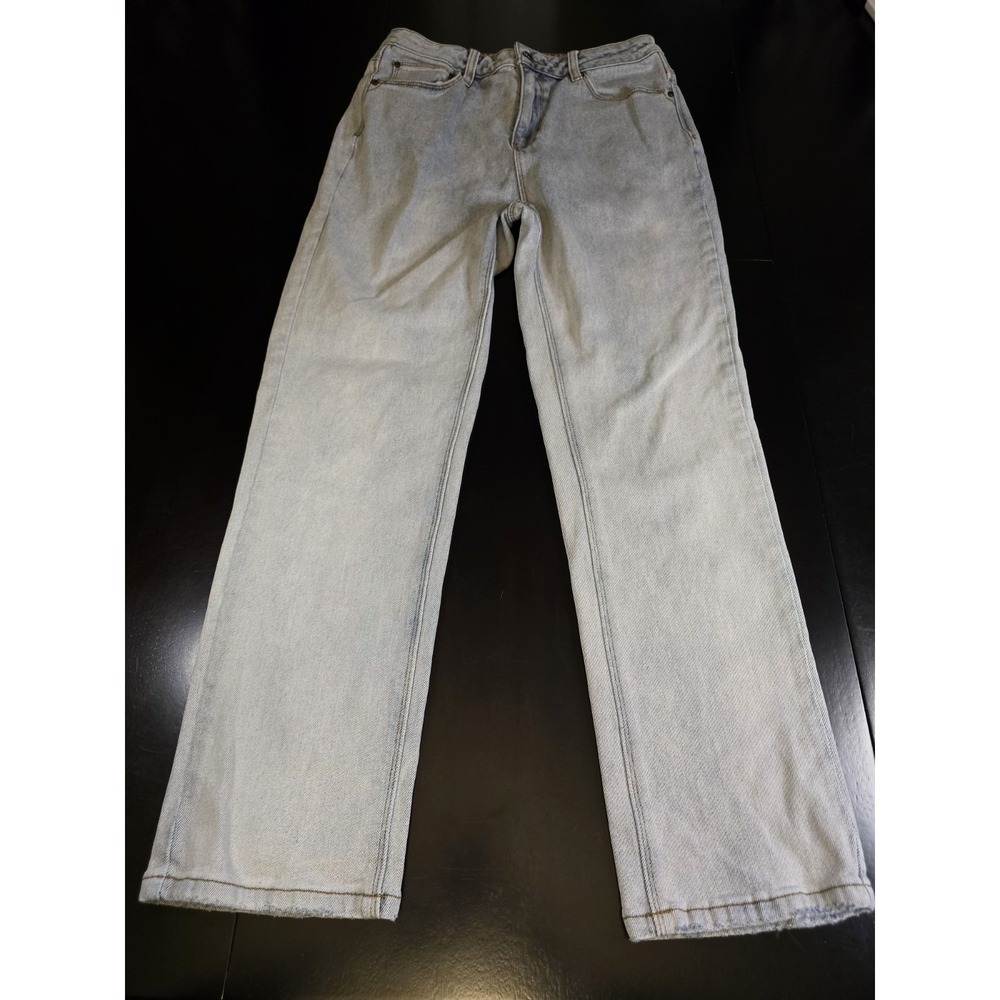 a loves a Light Wash High Rise Straight Leg Jeans‎ Women's Size 29 Stretch Denim
